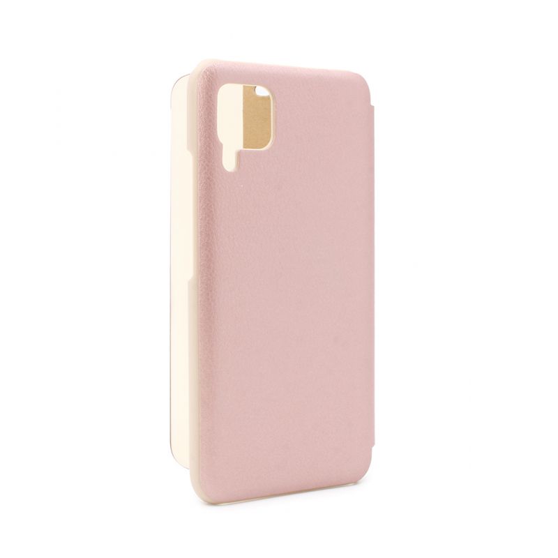 Maskica View Window za Huawei P40 Lite/Nova 6 SE roze