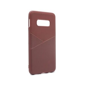 Maskica Y-Leather za Samsung G970 S10e braon