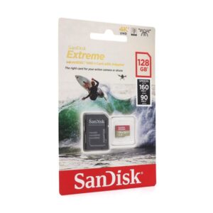 Mem. Kartica SanDisk SanDisk SDXC 128GB Micro Extreme 160MB/s +SD Adap. za GOPRO