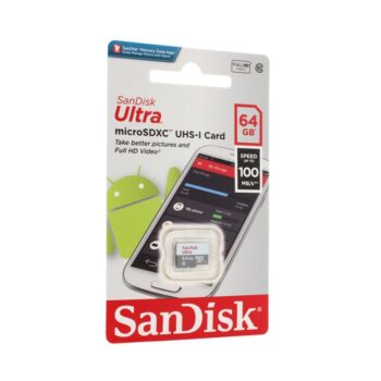 Mem. Kartica SanDisk SDXC 64GB Ultra Micro 100MB/s Class 10 UHS-I