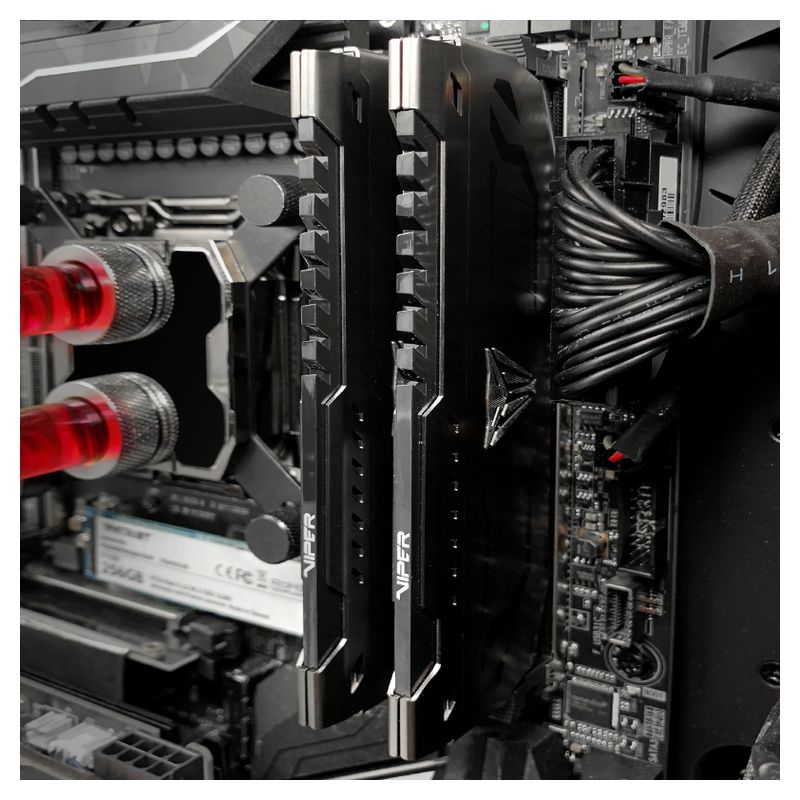 Memorija DDR4 16GB 2x8GB 3200MHZ Patriot Viper Steel Series Dual Channel PVS416G320C6K