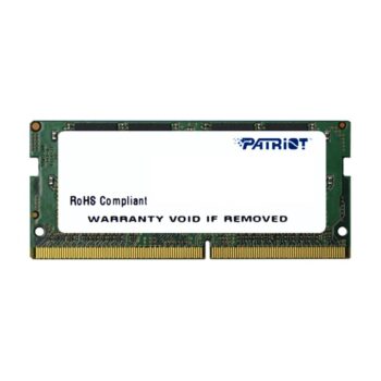 Memorija SODIMM DDR4 4GB 2400MHz Patriot Signature PSD44G240081S