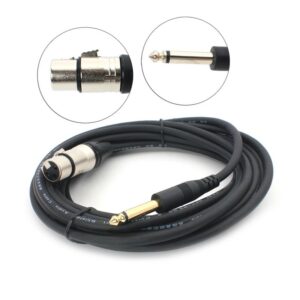 Mikrofonski kabl XLR na 6.3mm JWD-AU20 5m