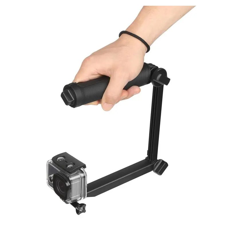 Nosac X-119 multifunkcionalni selfie stick za akcione kamere crni