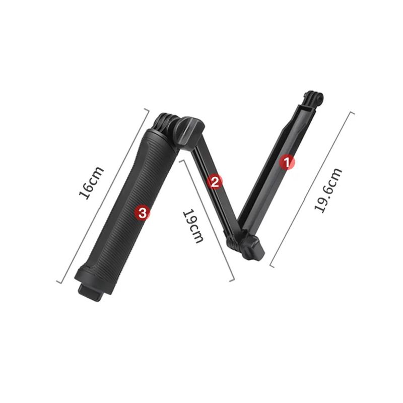 Nosac X-119 multifunkcionalni selfie stick za akcione kamere crni