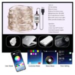 Novogodisnji ukras 250 LED lampica u boji (20m) Bluetooth kontrola putem mobilnog telefona - Slika 3