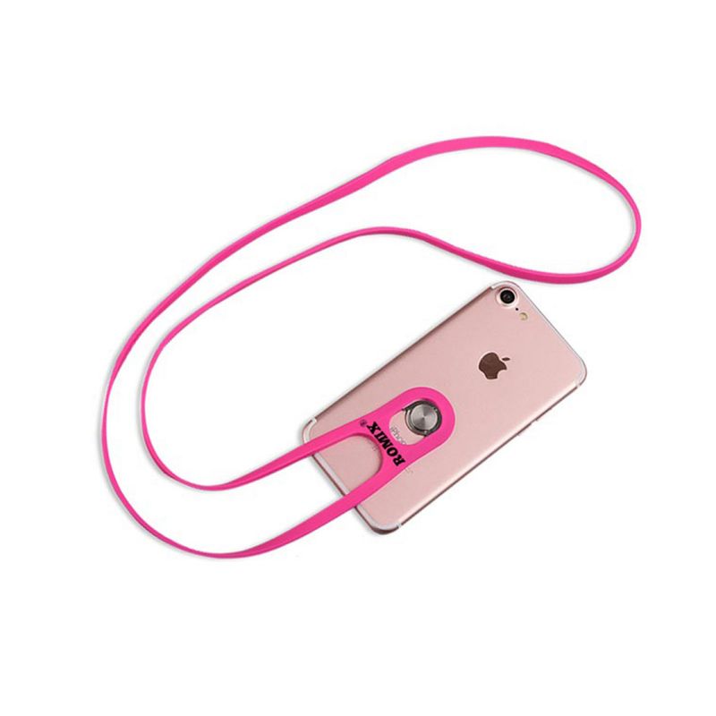 Okovratnik traka za mobilni Romix RH21 pink