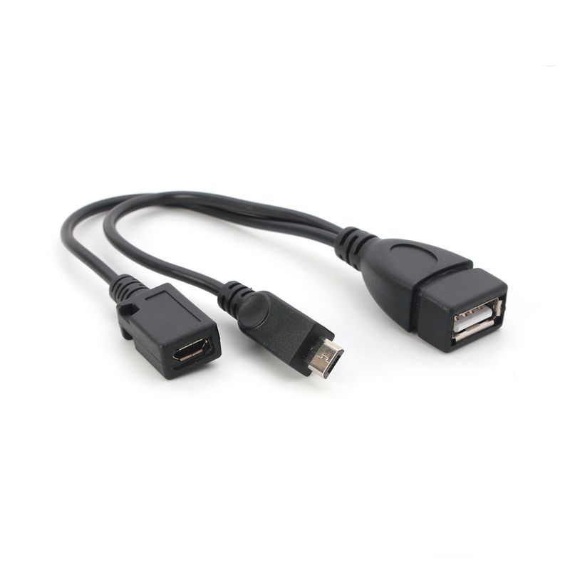 OTG kabl micro USB MZ crni OTG kabl micro USB MZ crni - Slika 1