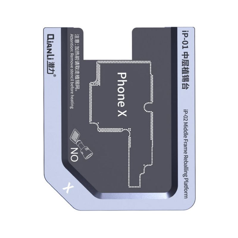 Platforma za kuglanje srednjeg okvira Qianli ToolPlus IP-01 za iPhone X/XS/XS Max