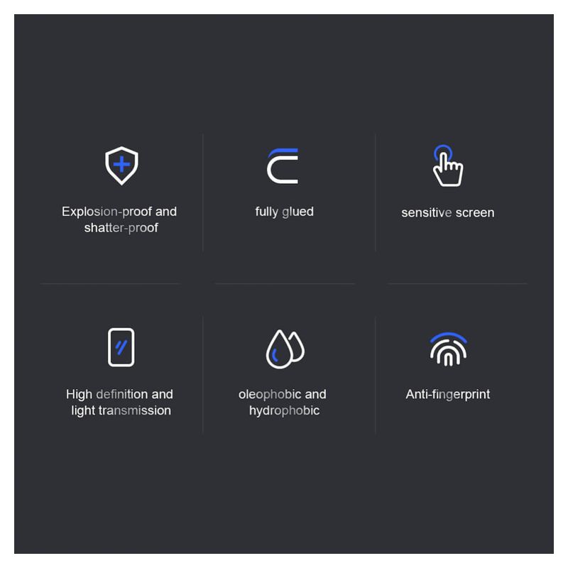 PMMA zastita zakrivljena Nillkin Impact Resistant za Huawei Honor Magic 4 Pro