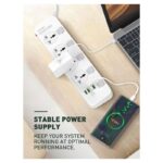 Produzni kabl LDNIO SC4408 4 uticnica 4xUSB 2m - Slika 12