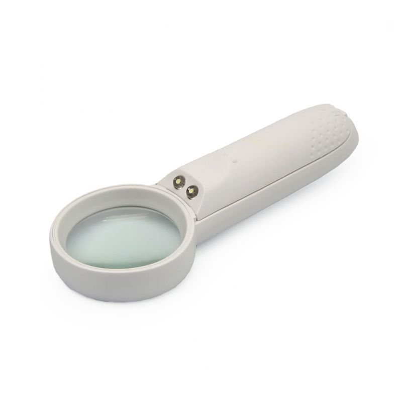 Rucna lupa 15x sa LED svetlom Rucna lupa 15x sa LED svetlom - Slika 1