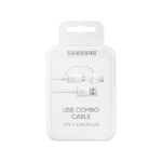 Samsung data kabl 2u1 micro USB/Type C beli (EP-DG930-DWE) - Slika 4