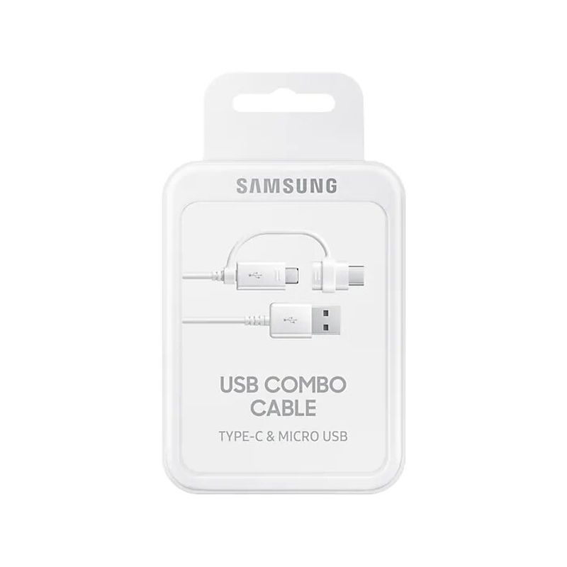 Samsung data kabl 2u1 micro USB/Type C beli (EP-DG930-DWE)