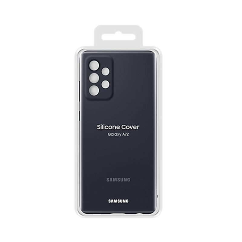 Samsung silikonska torbica za A725F/A726B Galaxy A72 4G/5G (EU) crna (EF-PA725-TBE)