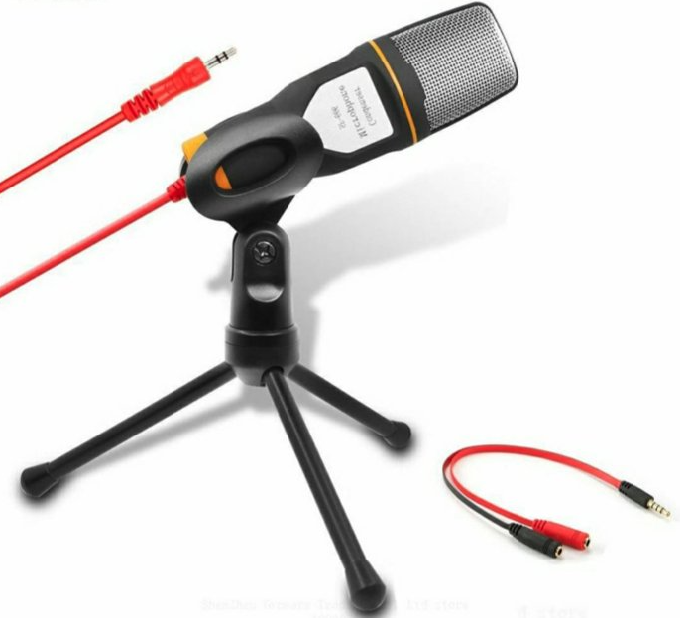 Mikrofon + tripod - SF-666