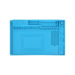 Silikonska radna podloga plava sa pregradama S-160 300mm x 450mm