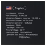 Slusalice Gaming Aula S601 7.1 USB crne - Slika 5