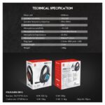 Slusalice Gaming Fantech MH84 Jade crne - Slika 12