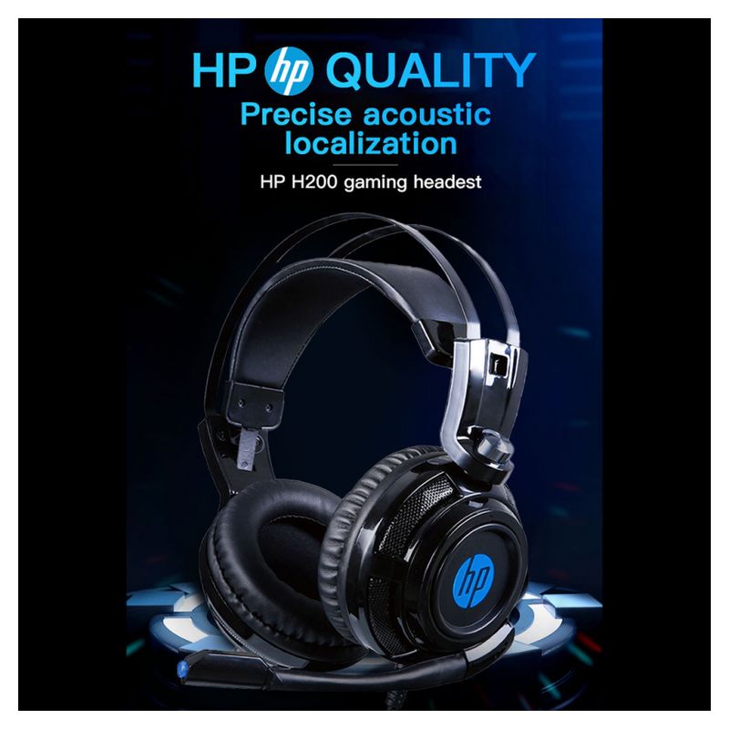 Slusalice Gaming HP H200GS 7.1 crne