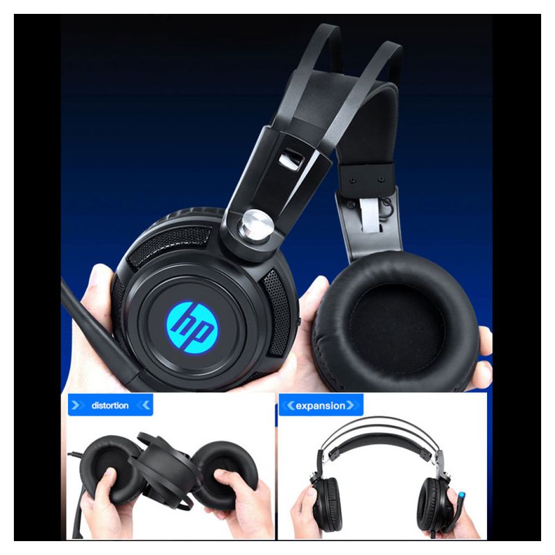 Slusalice Gaming HP H200GS 7.1 crne