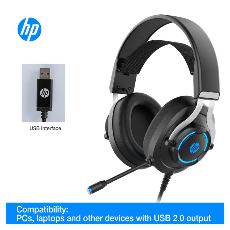 Slusalice Gaming HP H360G 7.1 crne