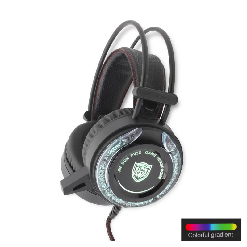 Slusalice Gaming Jindun PV3D crne