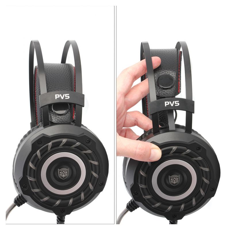 Slusalice Gaming Jindun PV5 crne