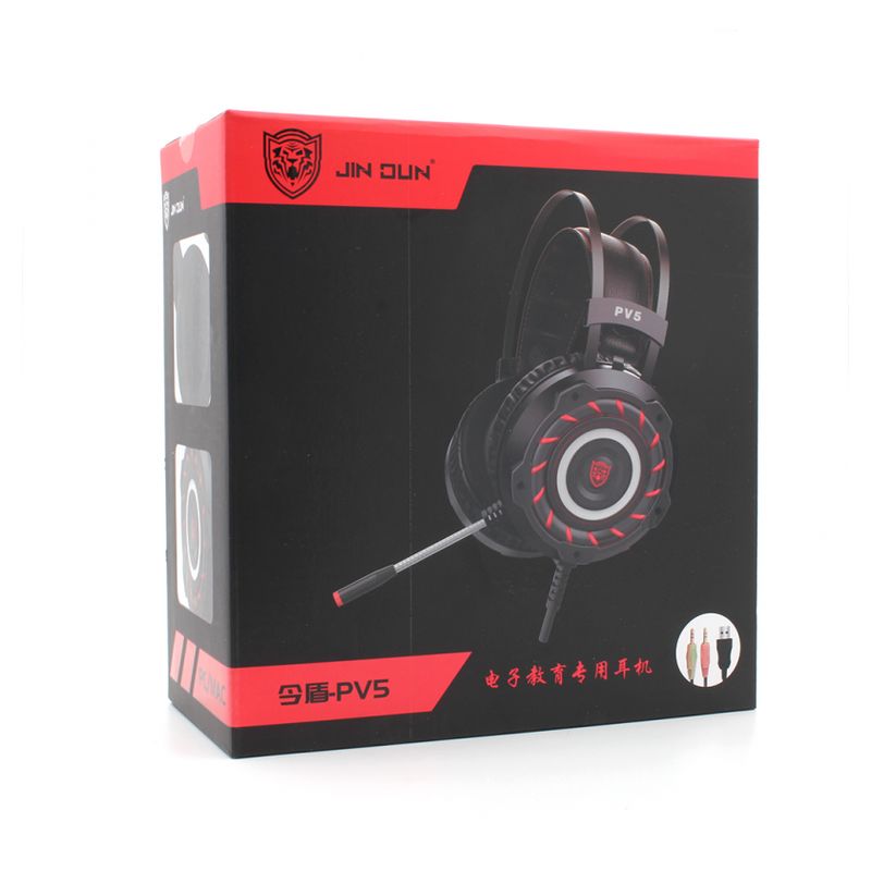 Slusalice Gaming Jindun PV5 crne