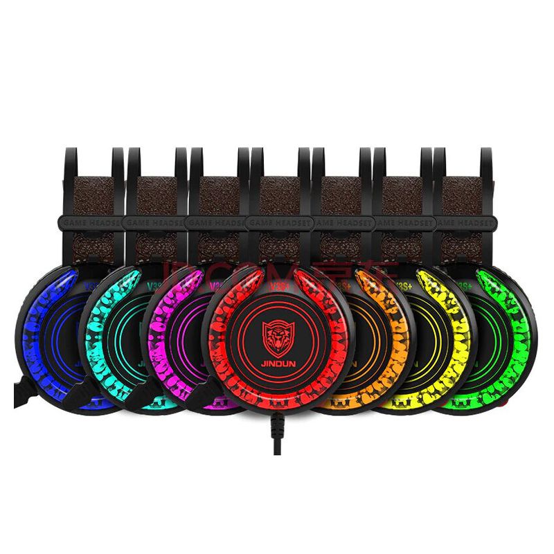Slusalice Gaming Jindun V3S 7.1 crno crvene