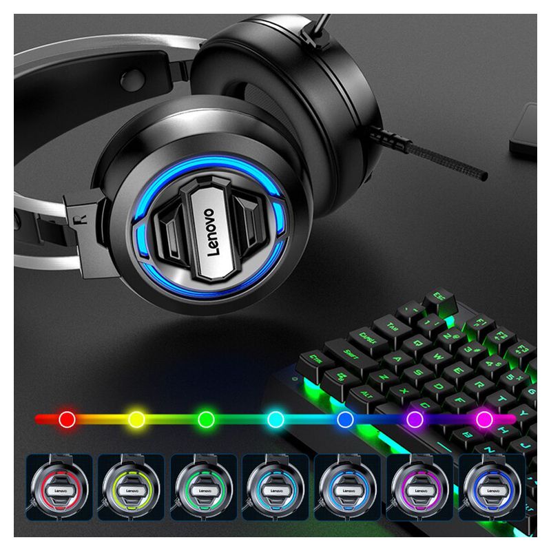 Slusalice Gaming Lenovo H401-1 RGB USB