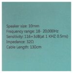 Slusalice Oxpower OPH-03 3.5mm bele - Slika 3