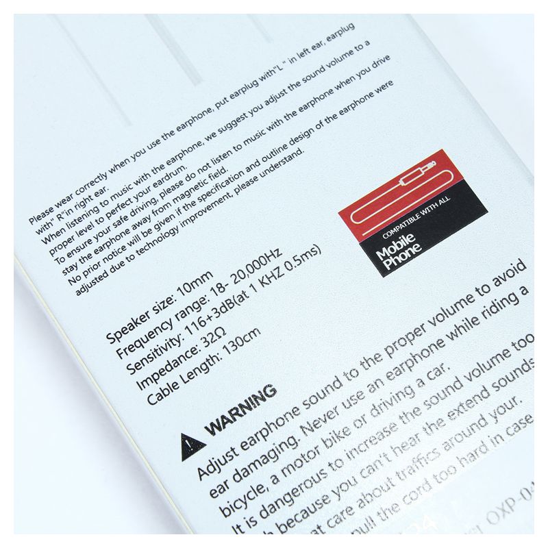 Slusalice Oxpower OXP-040 3.5mm crne