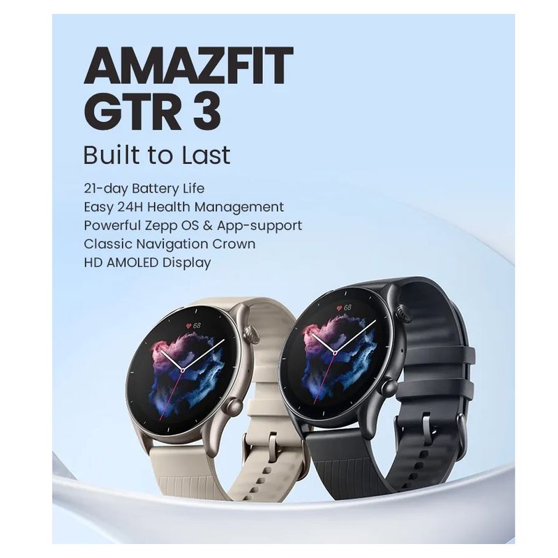 Smart watch Amazfit GTR 3 crni