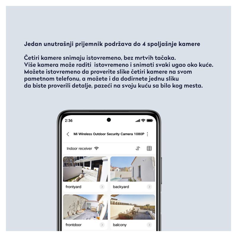 Spoljna zastitna kamera Xiaomi Mi 130 1080P
