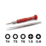 Srafciger sa pincetom BAKU BK-7270 crvena