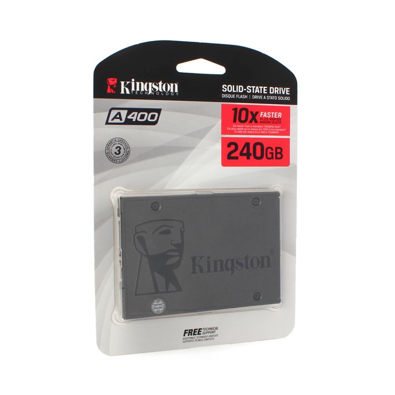 SSD 2.5 SATA3 240GB Kingston SA400S37/240G