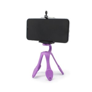 Stalak za mobilni tripod fleksibilni ljubicasti