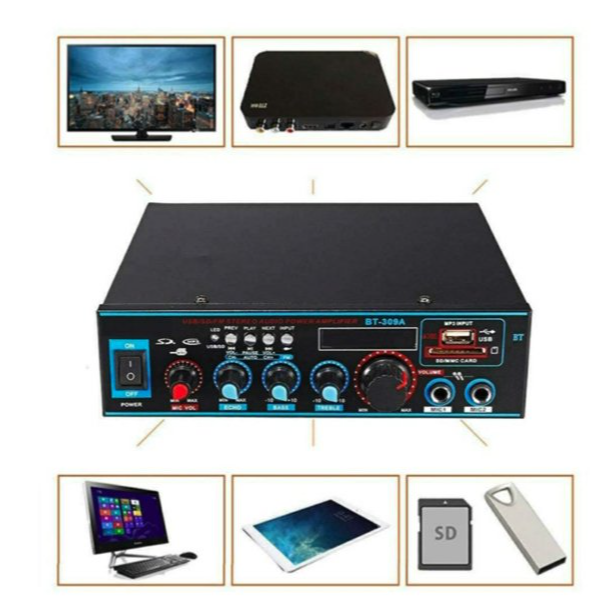Digitalni blutut stereo resiver i pojačalo 800W