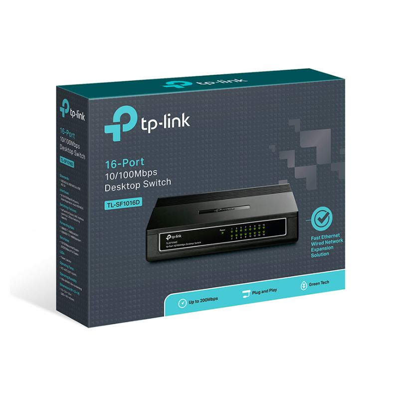 Switch 10/100 16-port TP-Link TL-SF1016D