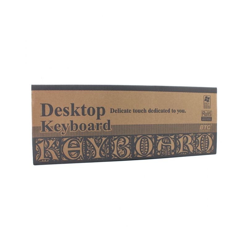 Tastatura BTC KB-5107 bela