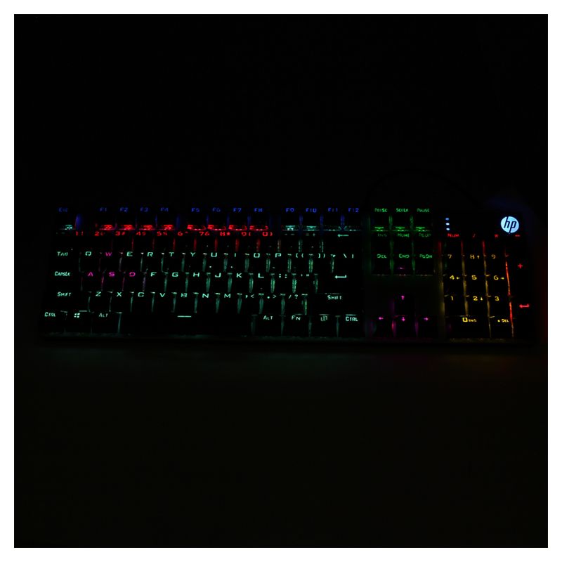 Tastatura Gaming HP GK400F mehanicka crno siva