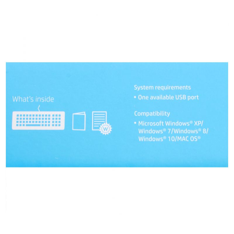 Tastatura Gaming HP GK400F mehanicka crno siva