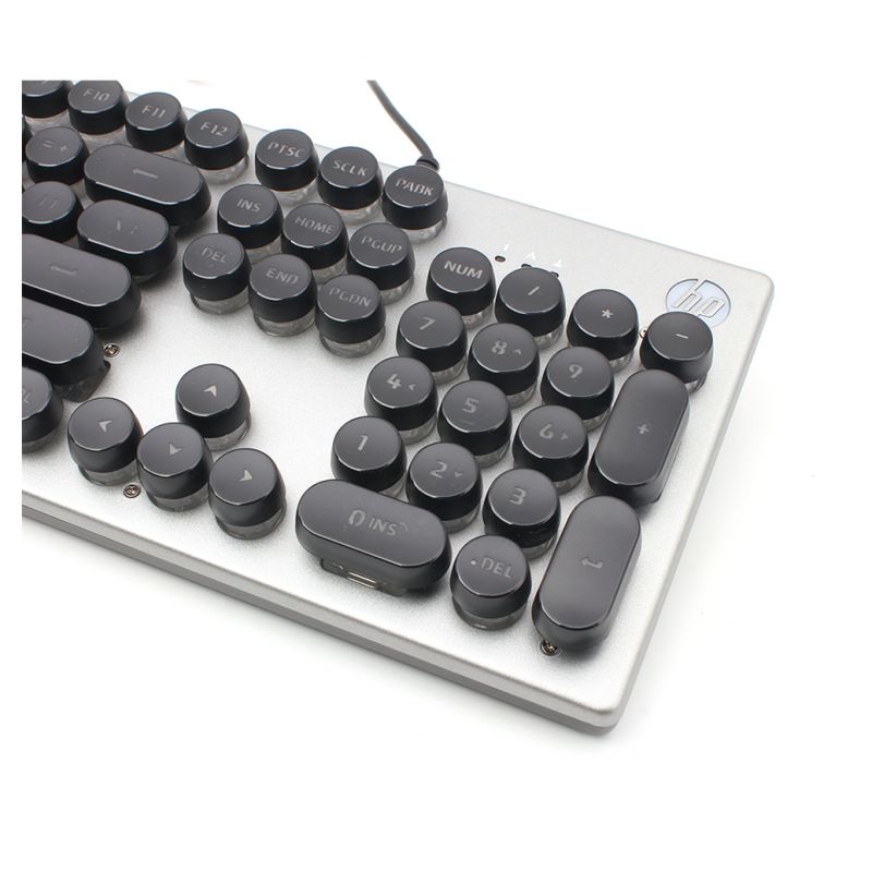 Tastatura Gaming HP K500Y retro siva