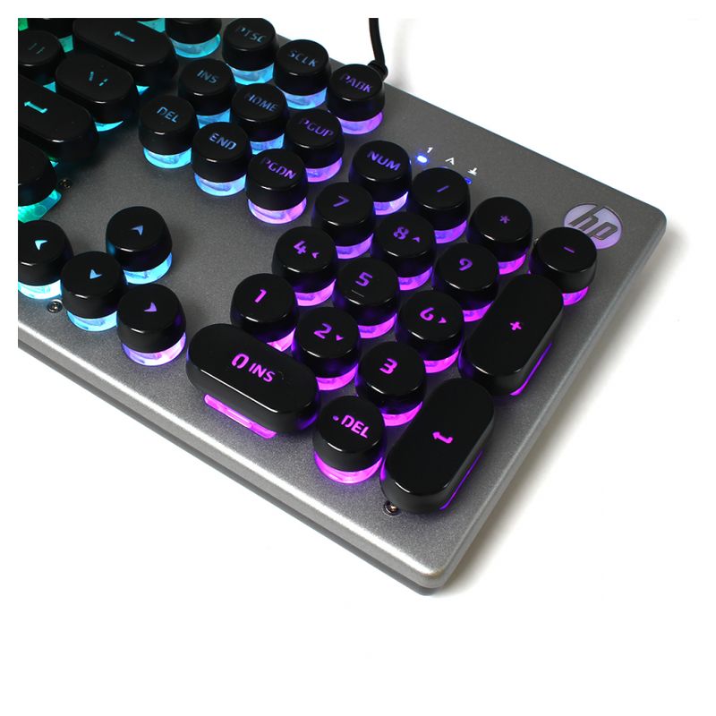 Tastatura Gaming HP K500Y retro siva