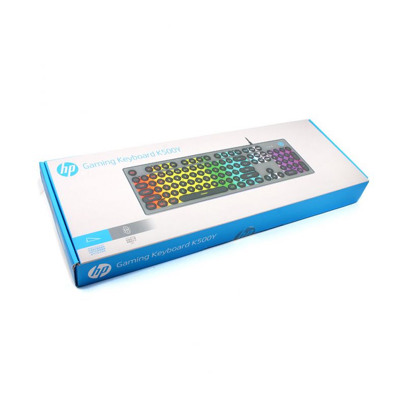 Tastatura Gaming HP K500Y retro siva