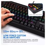 Tastatura Gaming Philips G413 RGB mehanicka crna - Slika 2