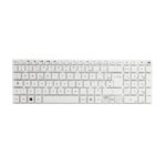Tastatura za laptop Gateway NV52L NV55S NV57 bela