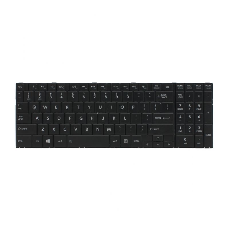 Tastatura za laptop Toshiba C50-B crna Tastatura za laptop Toshiba C50-B crna - Slika 1