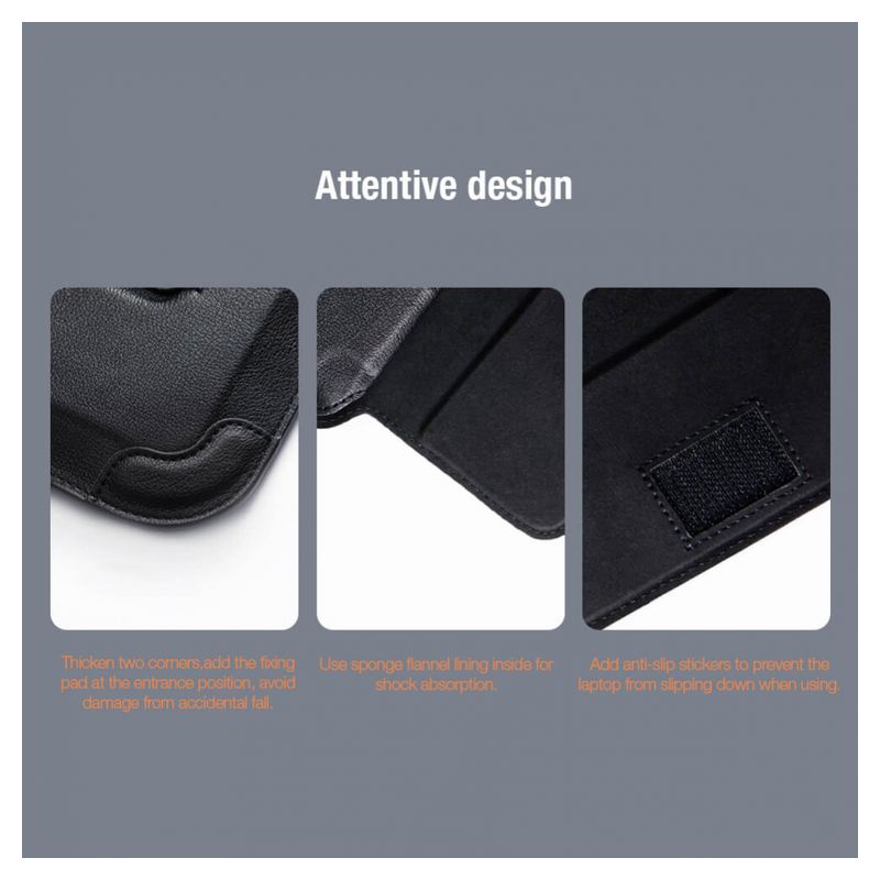 Torba za laptop sleeve Nillkin horizontal 14" crno bela